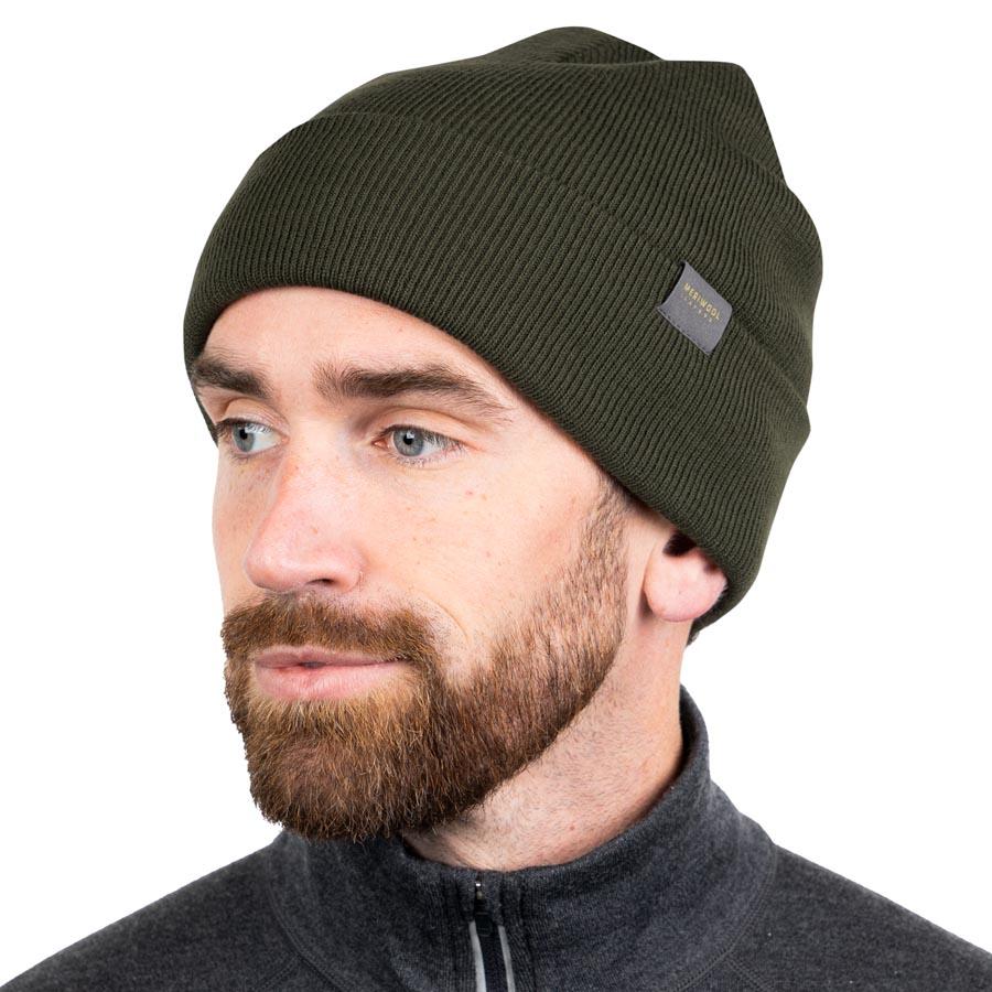 Meriwool Ribbed Knit Beanie