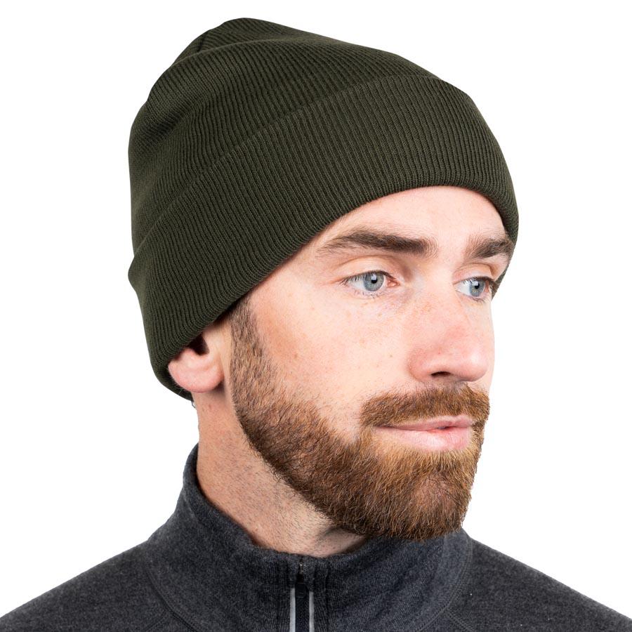 Meriwool Ribbed Knit Beanie