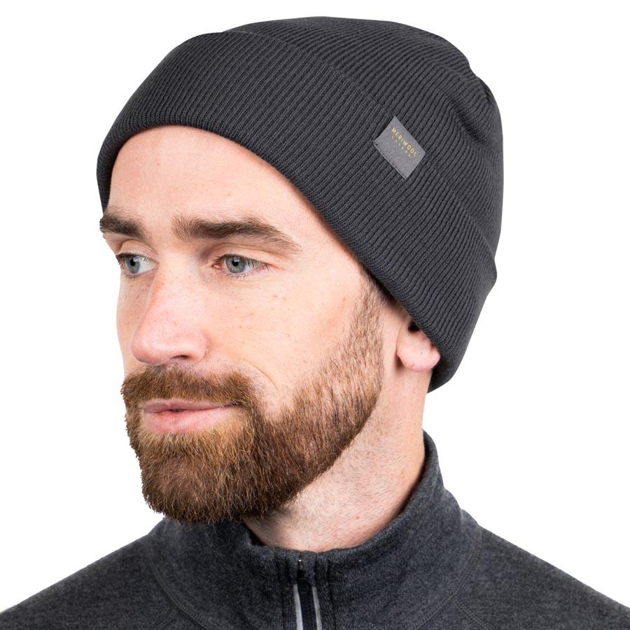 Meriwool Ribbed Knit Beanie