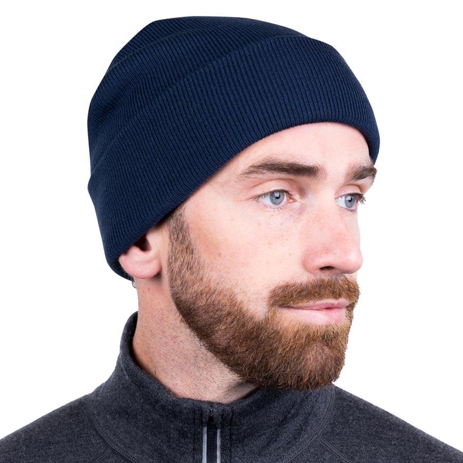 Meriwool Ribbed Knit Beanie