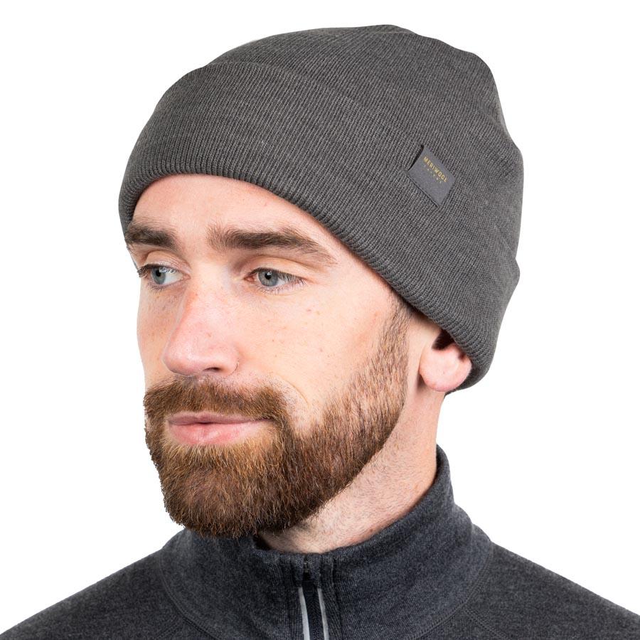 Meriwool Ribbed Knit Beanie