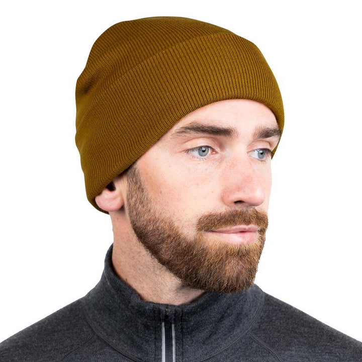 Meriwool Ribbed Knit Beanie