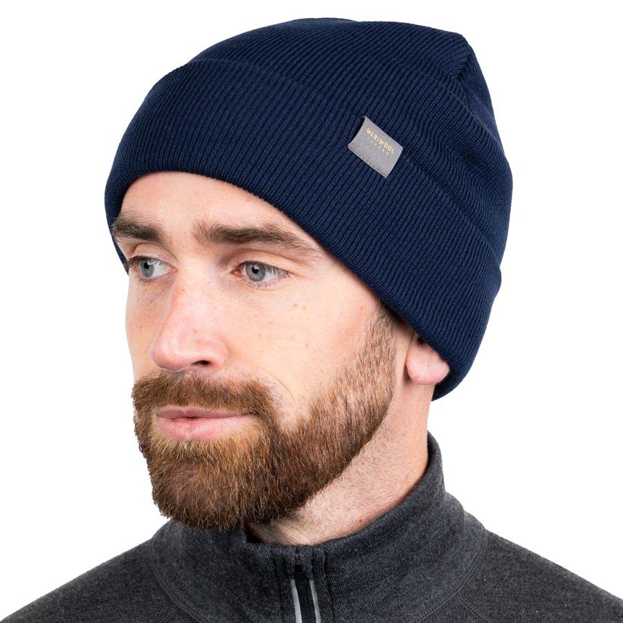 Meriwool Ribbed Knit Beanie