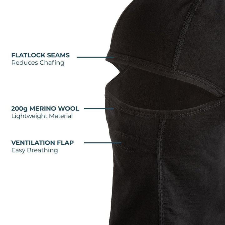 Merino 200 Adult Balaclava Mask