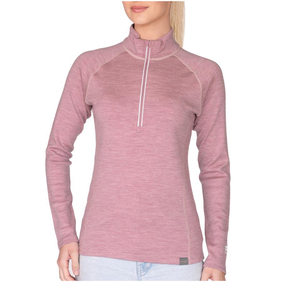 WOMEN’S MERINO 400 HALF ZIP SWEATER