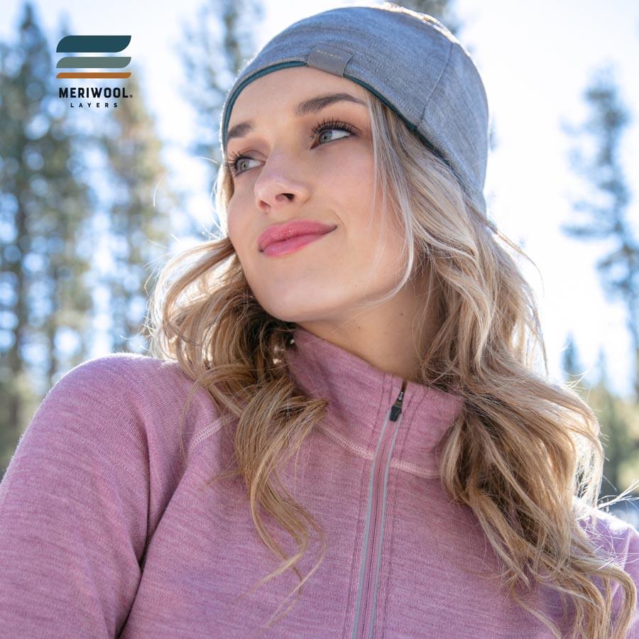 WOMEN’S MERINO 400 HALF ZIP SWEATER